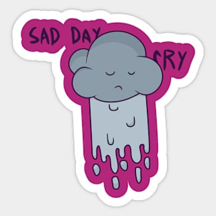 Cry Sticker